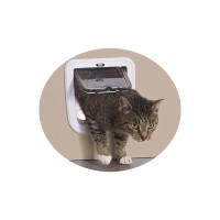 Савик Дверца Basic для кошек и небольших собак 21*22 см, белая   , Savic