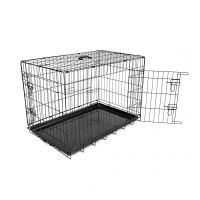 Клетка металлическая Pet Kennel двухдверная 107*71*77 см, DUVO+ (Дуво+)