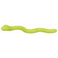 Трикси Игрушка для лакомств и пасты Snack-Snake 42 см, зеленый, Trixie