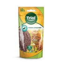 Мини-сердечки для кошек Кролик 40 г, Triol (Триол)