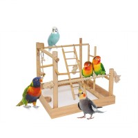 Игровая площадка для мелких и средних птиц 38*38*40,5 см, Duvo+ (Дуво+)