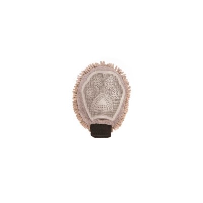 Дог Гон Смарт Рукавица для груминга Grooming Mitt, 26*18 см, серая, резина/текстиль, Dog Gone Smart