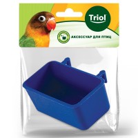 Кормушка Чижик для птиц и грызунов 8*5,5*3 см, Triol (Триол)