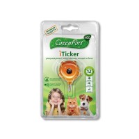 Гринфорт Ультразвуковой отпугиватель клещей и блох GreenFort Neo iTicker для домашних животных, в ассортименте, GreenFort