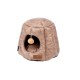Домик-пещера Knightsbridge Cat Igloo 48*48*38 см, шоколадный, экокожа, Scruffs (Скрафс)