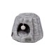 Домик-пещера Knightsbridge Cat Igloo 48*48*38 см, серый, экокожа, Scruffs (Скрафс)