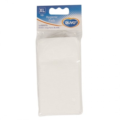 Дуво+ Прокладки гигиенические абсорбирующие для собак, XL-XXL, 12*6,5 см, 10 шт./уп., DUVO+