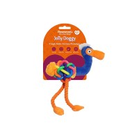 Роузвуд Игрушка для собак Фламинго серия Jolly Doggy Multi Texture, 30 см, Rosewood