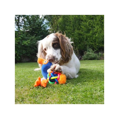 Роузвуд Игрушка для собак Фламинго серия Jolly Doggy Multi Texture, 30 см, Rosewood