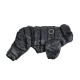 Паппи Комбинезон Jumpesuit B для собак универсальный сверхлегкий черный, XL, шея 38 см, грудь 58 см, длина по спинке 41 см, Puppia