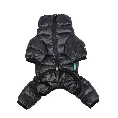 Паппи Комбинезон Jumpesuit B для собак универсальный сверхлегкий черный, XL, шея 38 см, грудь 58 см, длина по спинке 41 см, Puppia