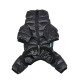 Паппи Комбинезон Jumpesuit B для собак универсальный сверхлегкий черный, XL, шея 38 см, грудь 58 см, длина по спинке 41 см, Puppia