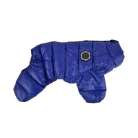 Паппи Комбинезон Jumpesuit A для собак универсальный сверхлегкий синий, S, шея 24 см, грудь 36 см, длина по спинке 21,5 см, Puppia