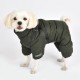 Паппи Комбинезон Soft Onesie для собак со встроенной шлейкой универсальный сверхлегкий хаки, XL, шея 38 см, грудь 54 см, длина по спинке 38 см, Puppia