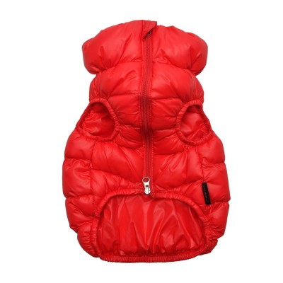 Паппи Жилет сверхлегкий Ultra Light Vest A красный, S, обхват шеи 28 см, груди 36 см, длина спины 22 см, Puppia