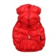 Паппи Жилет сверхлегкий Ultra Light Vest A красный, M, обхват шеи 32 см, груди 42 см, длина спины 27 см, Puppia