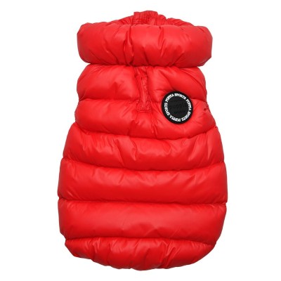 Паппи Жилет сверхлегкий Ultra Light Vest A красный, XXL, обхват шеи 44 см, груди 66 см, длина спины 42 см, Puppia