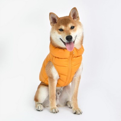Паппи Жилет сверхлегкий Ultra Light Vest A оранжевый, S, обхват шеи 28 см, груди 36 см, длина спины 22 см, Puppia