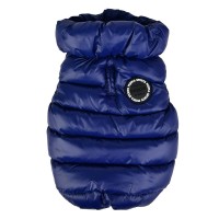 Паппи Жилет сверхлегкий Ultra Light Vest A синий, XXL, обхват шеи 44 см, груди 66 см, длина спины 42 см, Puppia