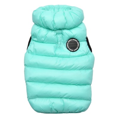 Паппи Жилет сверхлегкий Ultra Light Vest B мятный, XXL, обхват шеи 44 см, груди 66 см, длина спины 42 см, Puppia