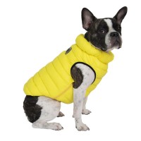 Паппи Жилет сверхлегкий Ultra Light Vest B желтый, M, обхват шеи 28 см, груди 42 см, длина спины 27 см, Puppia