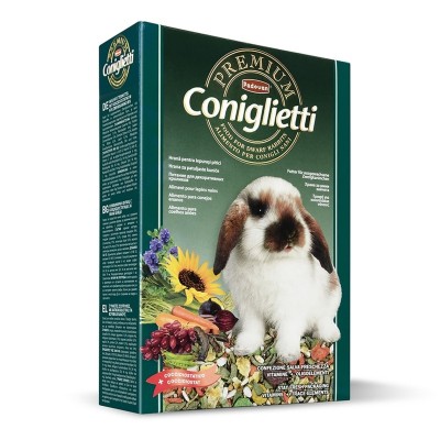 Падован Корм премиум-класса для кроликов Premium Coniglietti, 500 г, Padovan
