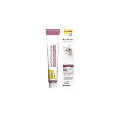 Джимкэт Паста Malt-Soft Paste Extra для выведения шерсти у кошек, 100 г, Gimcat