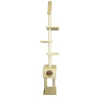 Игровой комплекс с упором в потолок 42*35*250-270 см, бежевый, Triol (Триол)