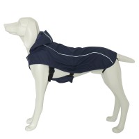 Триол Попона со светоотражающей полоской Outdoor Navy, 4XL+, длина спины 66 см, Triol