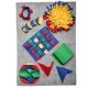 Гамма Игровой нюхательный коврик Лужайка для поиска лакомств, 50*70 см, Gamma