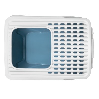 Триол Туалет-бокс Топ с двумя входами, серия HYGIENE, 53*42*40 см, синий, Triol