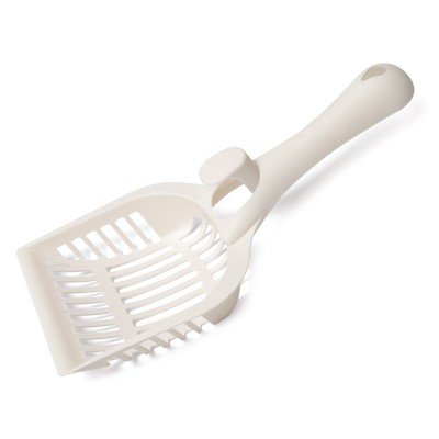 Триол Туалет-лоток Титан с высокими бортиками и совком, серия HYGIENE, 52*40*25 см, кофейный, Triol