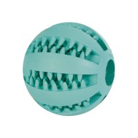 Трикси Игрушка Мяч бейсбольный, серия Denta Fun для собак, зеленый, 6,5 см, Trixie