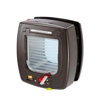 Ферпласт Дверка SWING MICROCHIP, Microchip коричневая, Ferplast