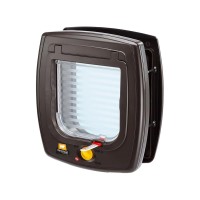 Ферпласт Дверка SWING 5 TUNNEL, 22,5*9,6*25,2 см, коричневая, Ferplast