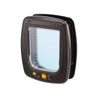 Ферпласт Дверка SWING 9, 26,2*10,2*31,2 см, коричневая, Ferplast