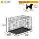 Клетка металлическая двухдверная DOG-INN 75, 77*48*54 см, Ferplast (Ферпласт)