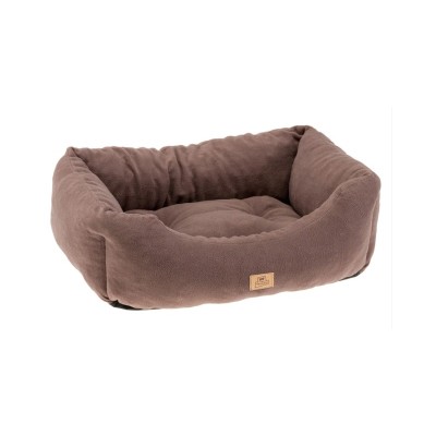 Ферпласт Софа COCCOLO Microfleece серая, Coccolo 60, размер 66*50*20 см, Ferplast