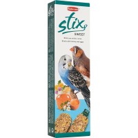 Крекеры Stix для волнистых попугаев и экзотических птиц Яйцо/Мед, 2*40 г, Padovan (Падован)