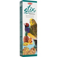Крекер Stix для волнистых попугаев и экзотических птиц Фрукты, 2*40 г, Padovan (Падован)