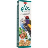 Крекеры Stix для волнистых попугаев и экзотических птиц Овощные, 2*40 г, Padovan (Падован)