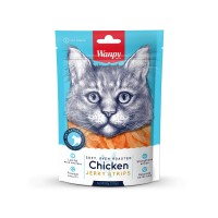 Ванпи Лакомство для кошек Мягкая вяленая соломка, Курица, 80 г, Wanpy