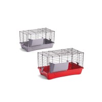 Клетка для кроликов и морских свинок CAVIA 1, 58*32*34 см, поддон в ассортименте, My Pets Solutions