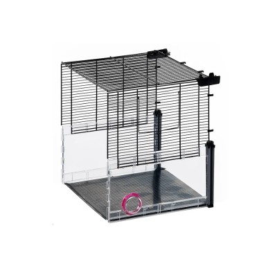 Ферпласт Модуль дополнительный для клеток MULTIPLA HAMSTER  нижний, 37*37*41 см, серый, Ferplast