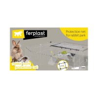 Ферпласт Защитная сетка для вольера клетки PARKHOME, 200*150 см, серый, Ferplast
