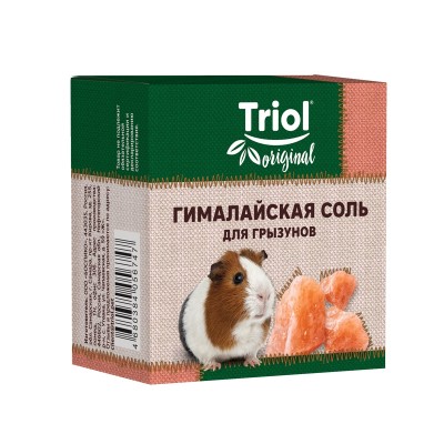 Гималайская соль для грызунов 40 г, Triol (Триол)