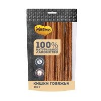 МНЯМС Лакомство для собак Кишки говяжьи, 300 г
