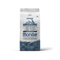 Монже Корм Dog Monoprotein Puppy/Junior для щенков Форель/Рис/Картофель, 2,5 кг, Monge