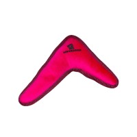 Мистер Кранч Игрушка Бумеранг с пищалкой для собак, 34*28,5*6,5 см, розовый, Mr.Kranch