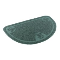 Ферпласт Коврик CAT DOOR MAT 58,8*36,3*0,5 см для кошачьего туалета, серо-голубой, Ferplast